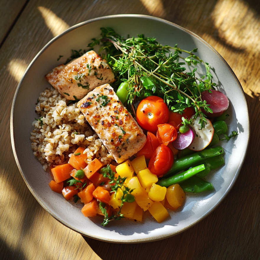 Здравословно и балансирано ястие за възрастни хора